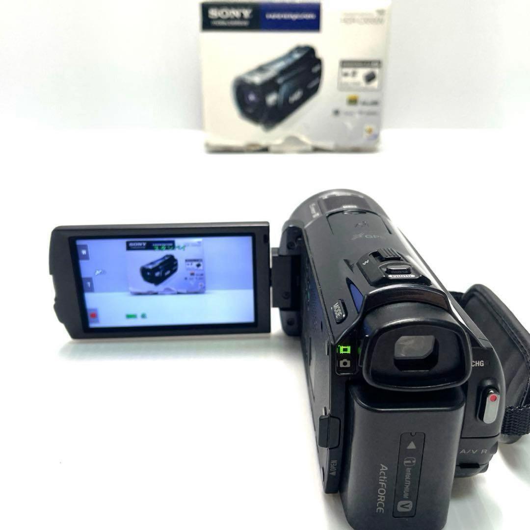美品 SONY handycam HDR-CX550V ACC-TCV7