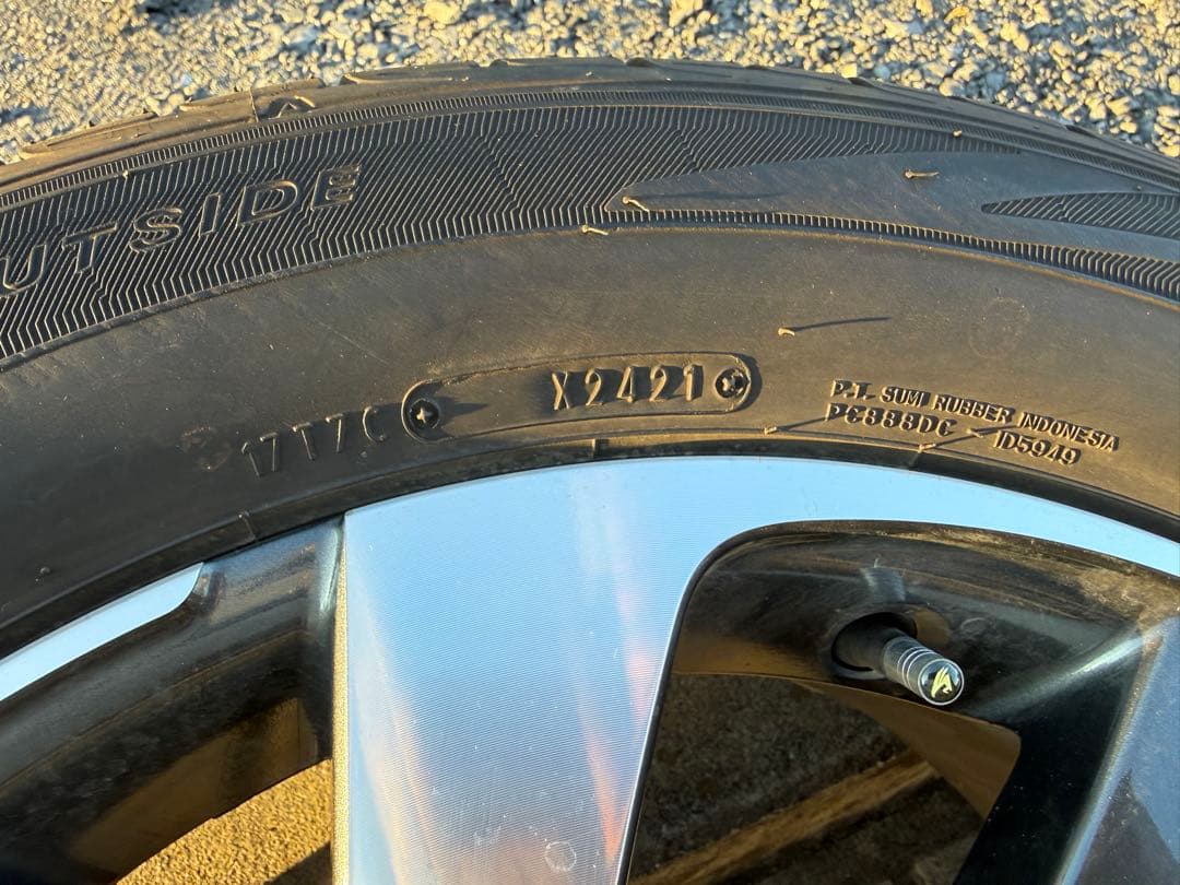 Nakaya　トヨタ　60ハリアー　ターボ　純正ホイール