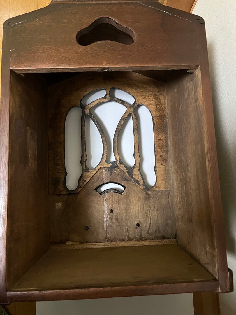 ナショナル受信機R-48号用キャビネット（シャーシは入っていません）