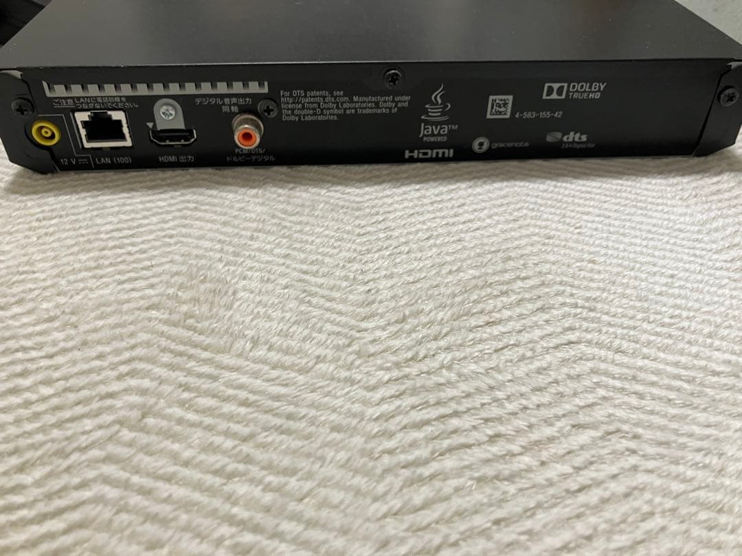 (値下げ)SONY 4K アップコンバート ブルーレイプレーヤー