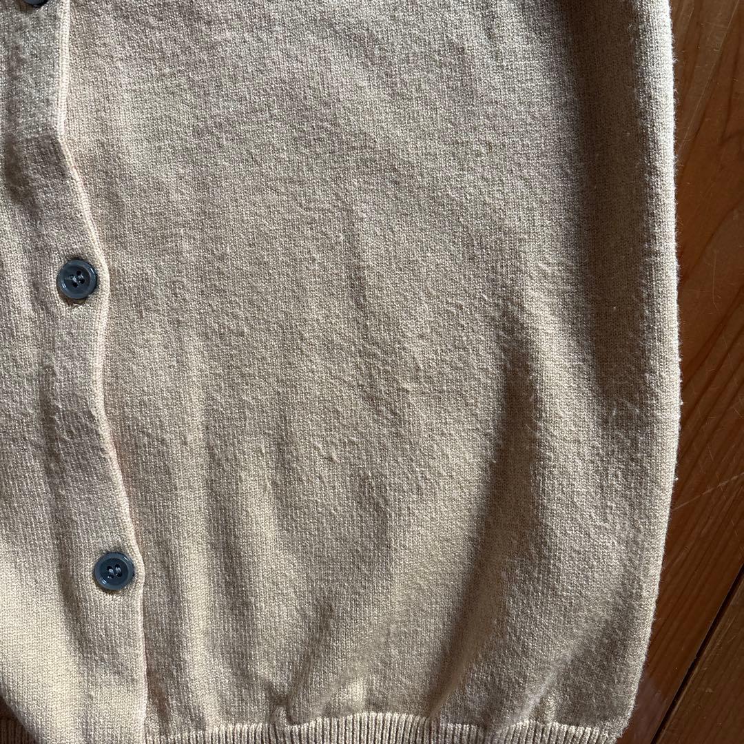 PLAY Comme des Garçons ベージュカーディガン M