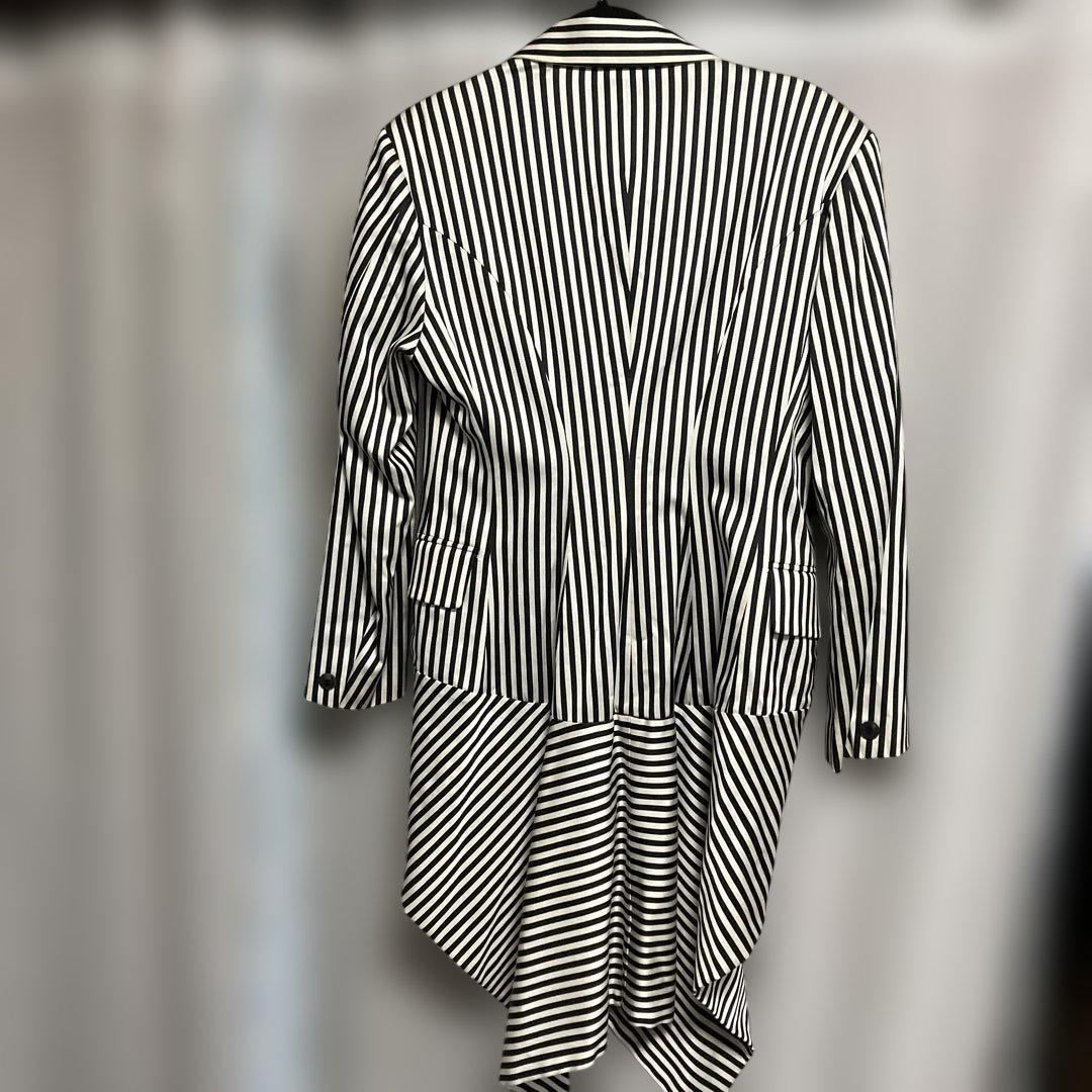 イッセイミヤケ ストライプ ジャケット