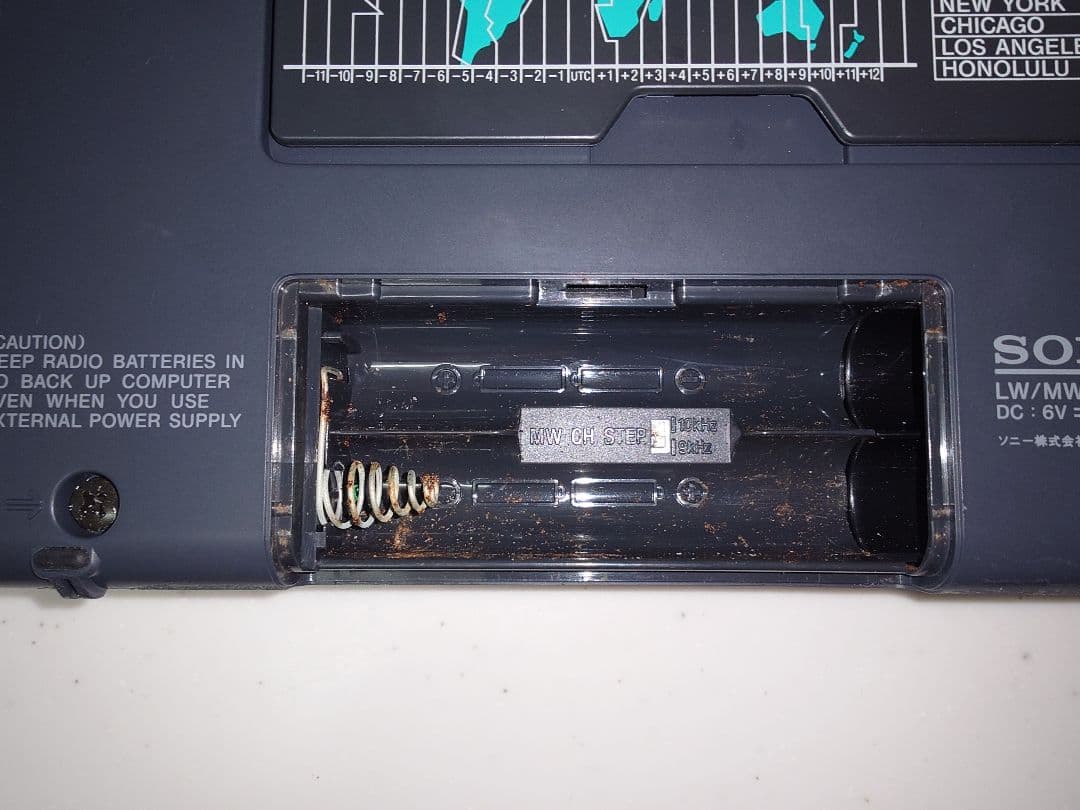 【希少】SONY ラジオ ICF-SW7600 箱　ケース付き　ジャンク品として