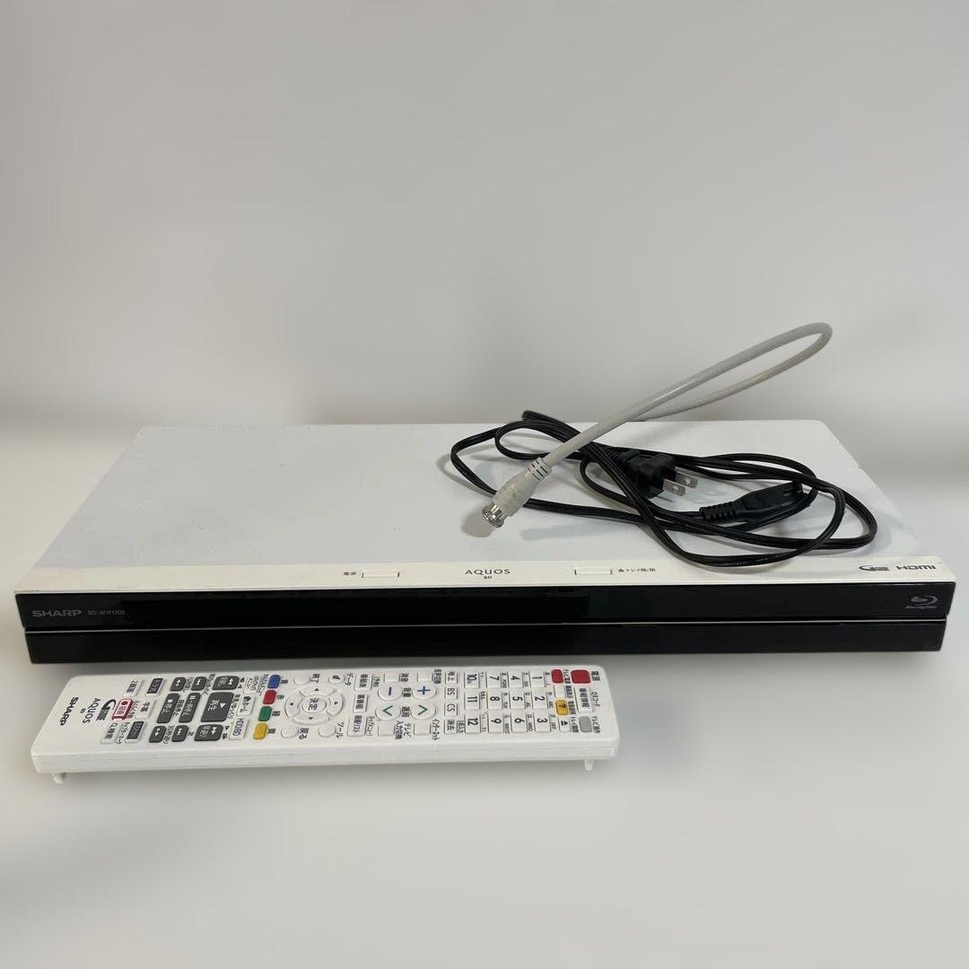 動作確認済SHARP ブルーレイレコーダー BD-WW1200