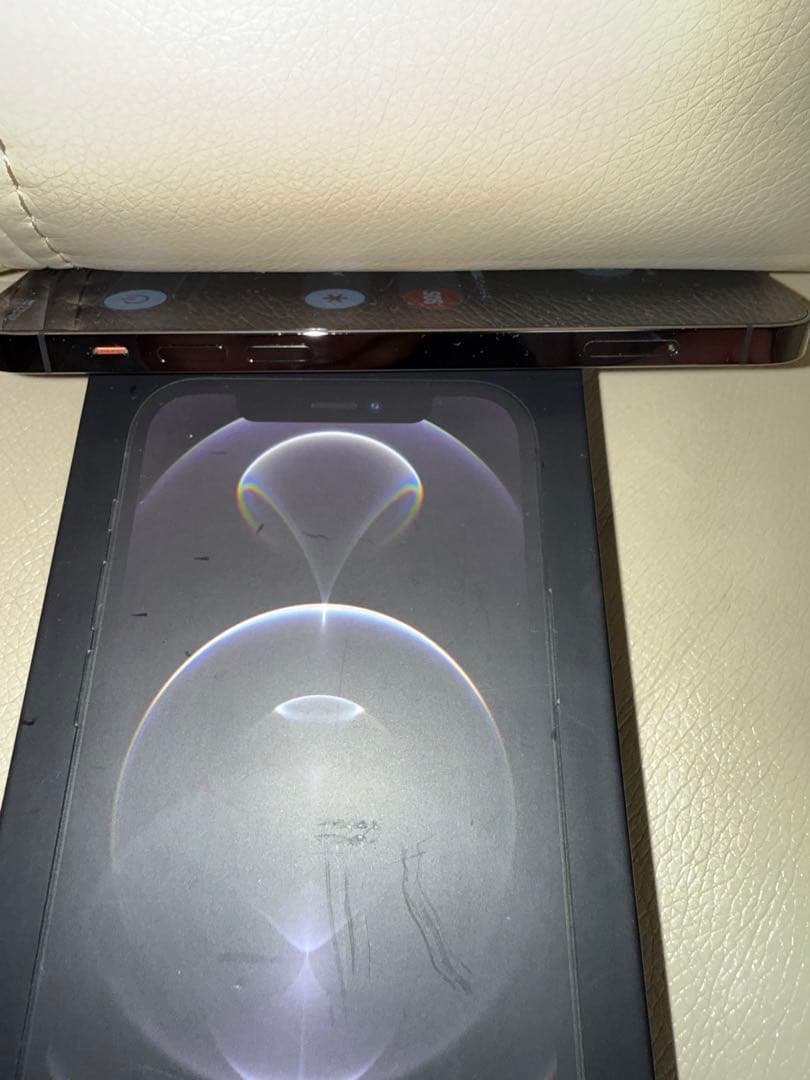 美品 iPhone 12 Pro グラファイト 本体256GB