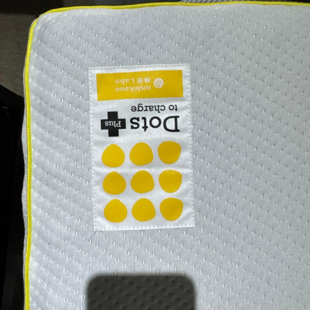 【 西川 】ドッツプラス　マットレス セミダブル　 三つ折り 厚さ9cm