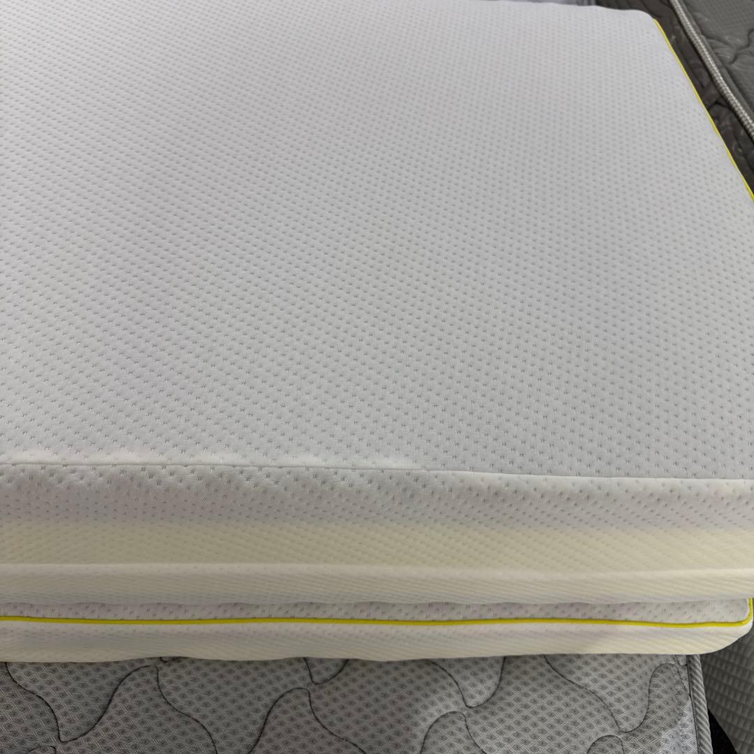 【 西川 】ドッツプラス　マットレス セミダブル　 三つ折り 厚さ9cm