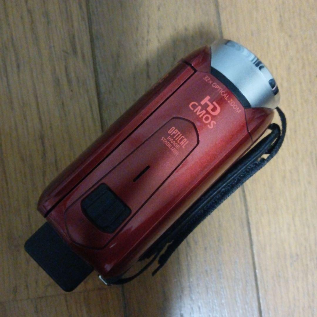 Canon ハンディカム 53倍ズーム レッド