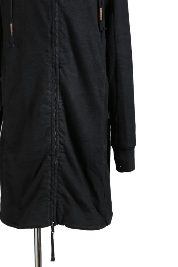 ジャケット・アウター boris bidjan saberi zipper3 black