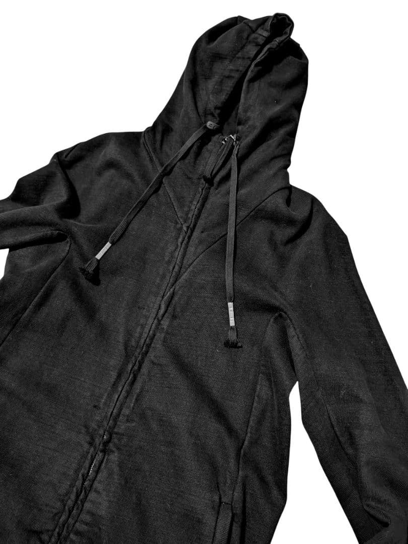 ジャケット・アウター boris bidjan saberi zipper3 black
