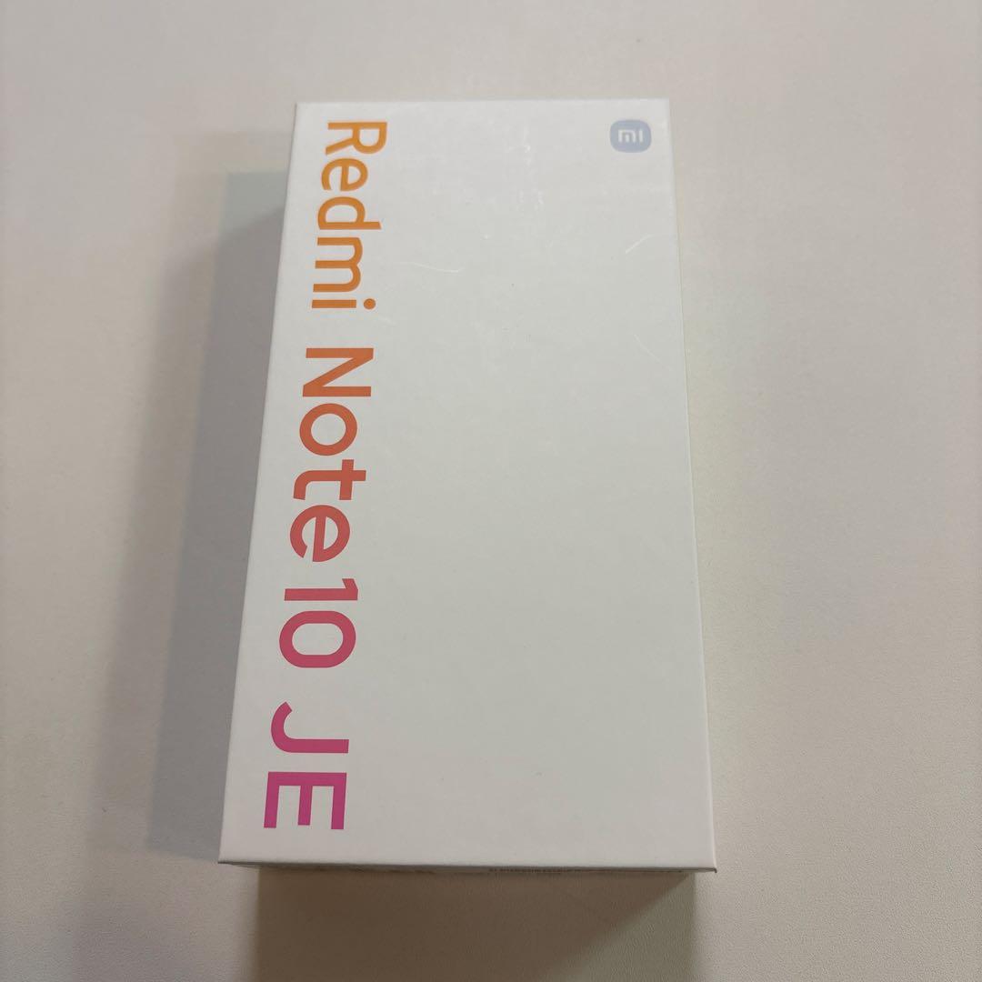Redmi Note 10JE グラファイトグレー 本体