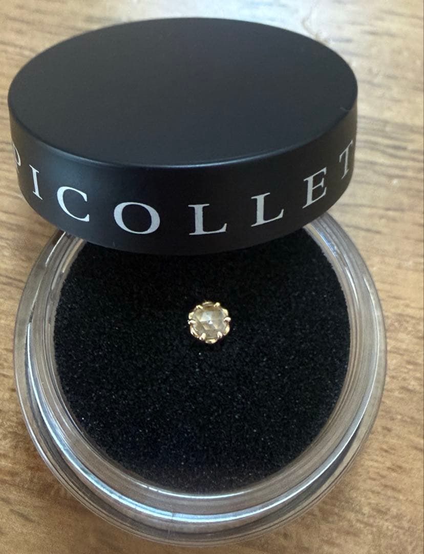 PICOLLET ピコレ ＊K18ローズカット ダイヤモンド ボディピアス