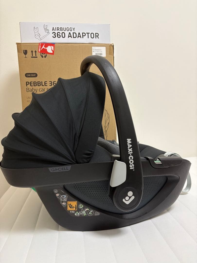 MAXI-COSI マキシコシ　ベビーシート プベル360 アダプター付