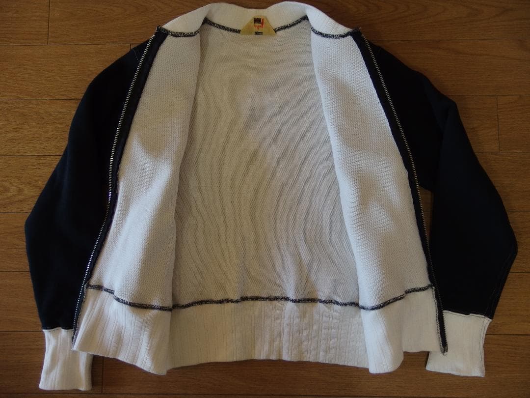 【美品】CUSHMAN クッシュマン スウェットブルゾン S