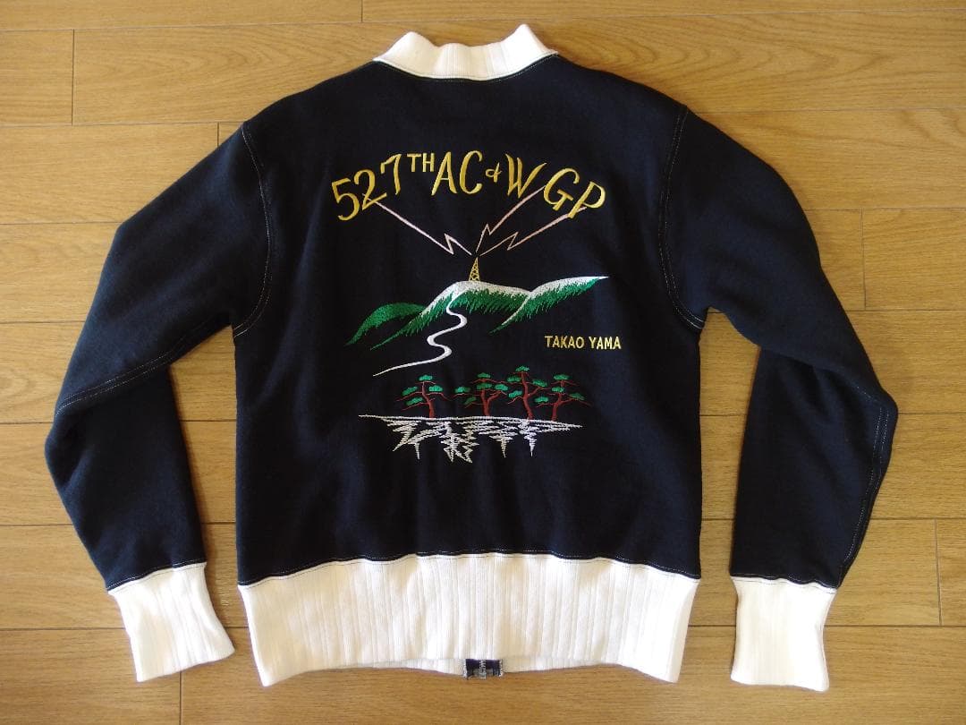 【美品】CUSHMAN クッシュマン スウェットブルゾン S