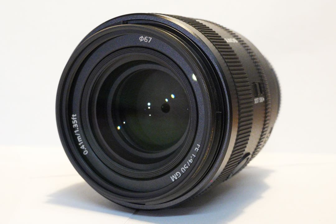 SONY 50mm F1.4 GM SEL50F14GM 【保護フィルター付】