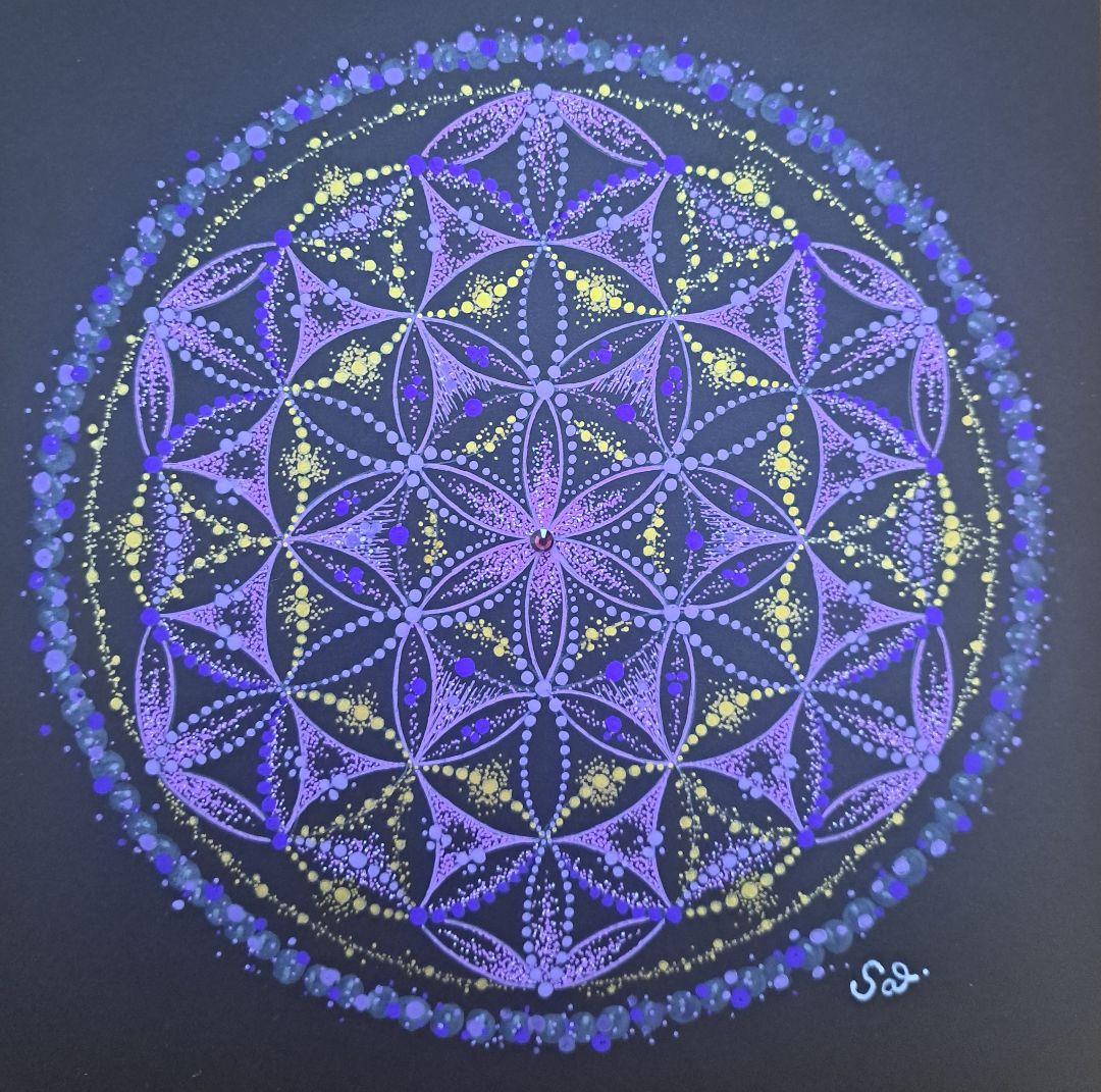 世界に一つ！あなただけの点描曼荼羅を描きます