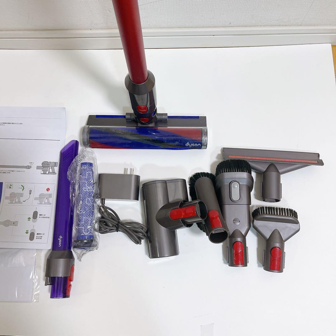 ダイソン dyson v8 slim fluffy+ 本体 クリーナーヘッド