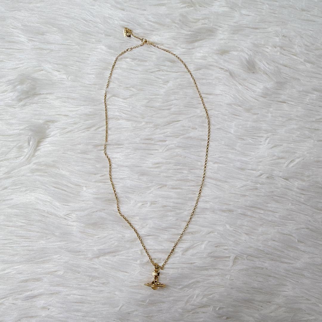 Vivienne Westwood タイニーオーブネックレス ゴールド