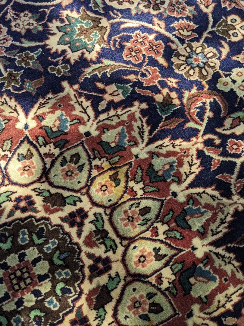 ヴィンテージペルシャラグ 手織り ウール 190×127cm