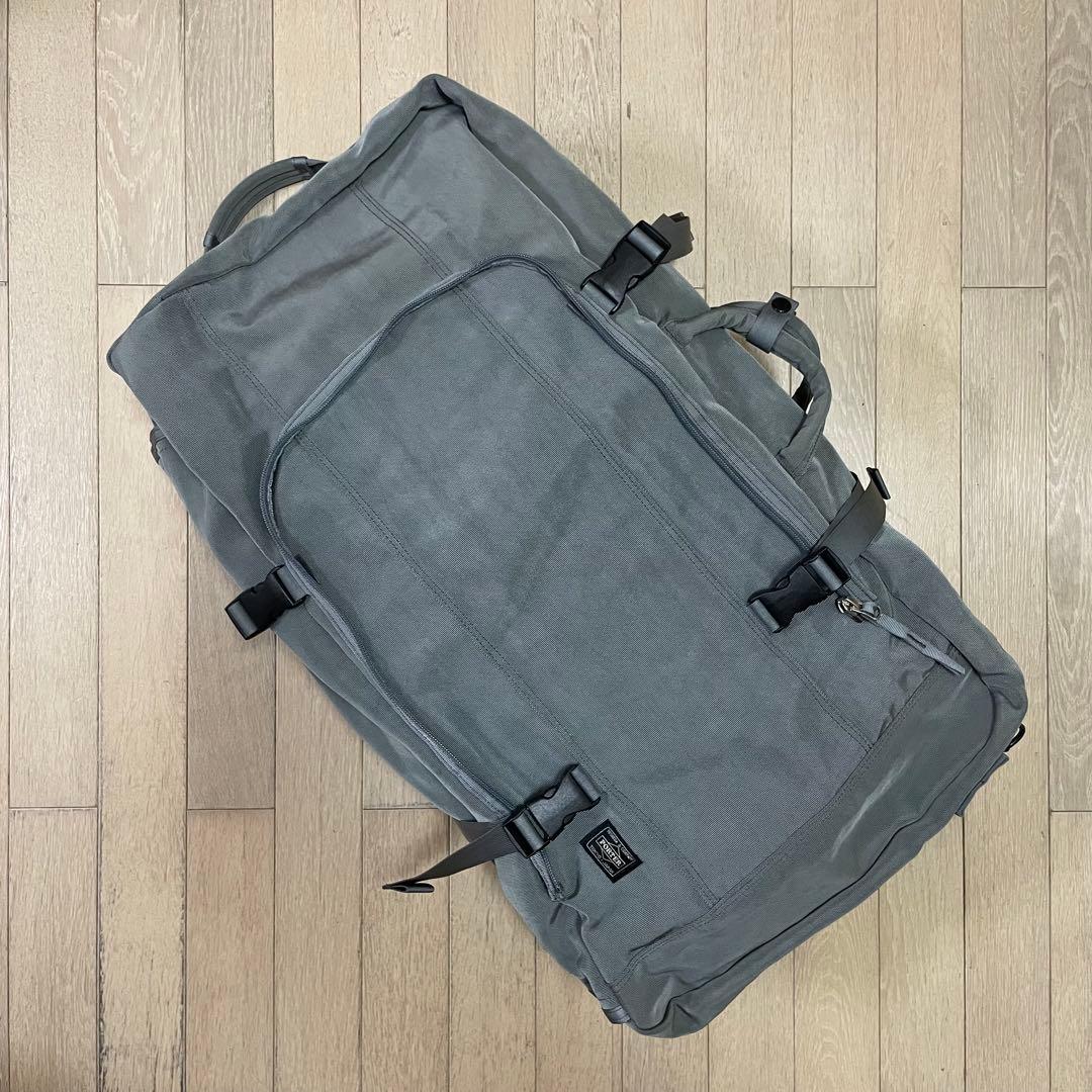 ポーター　トリップ　3WAY リュック　ボストンバッグ　グレー
