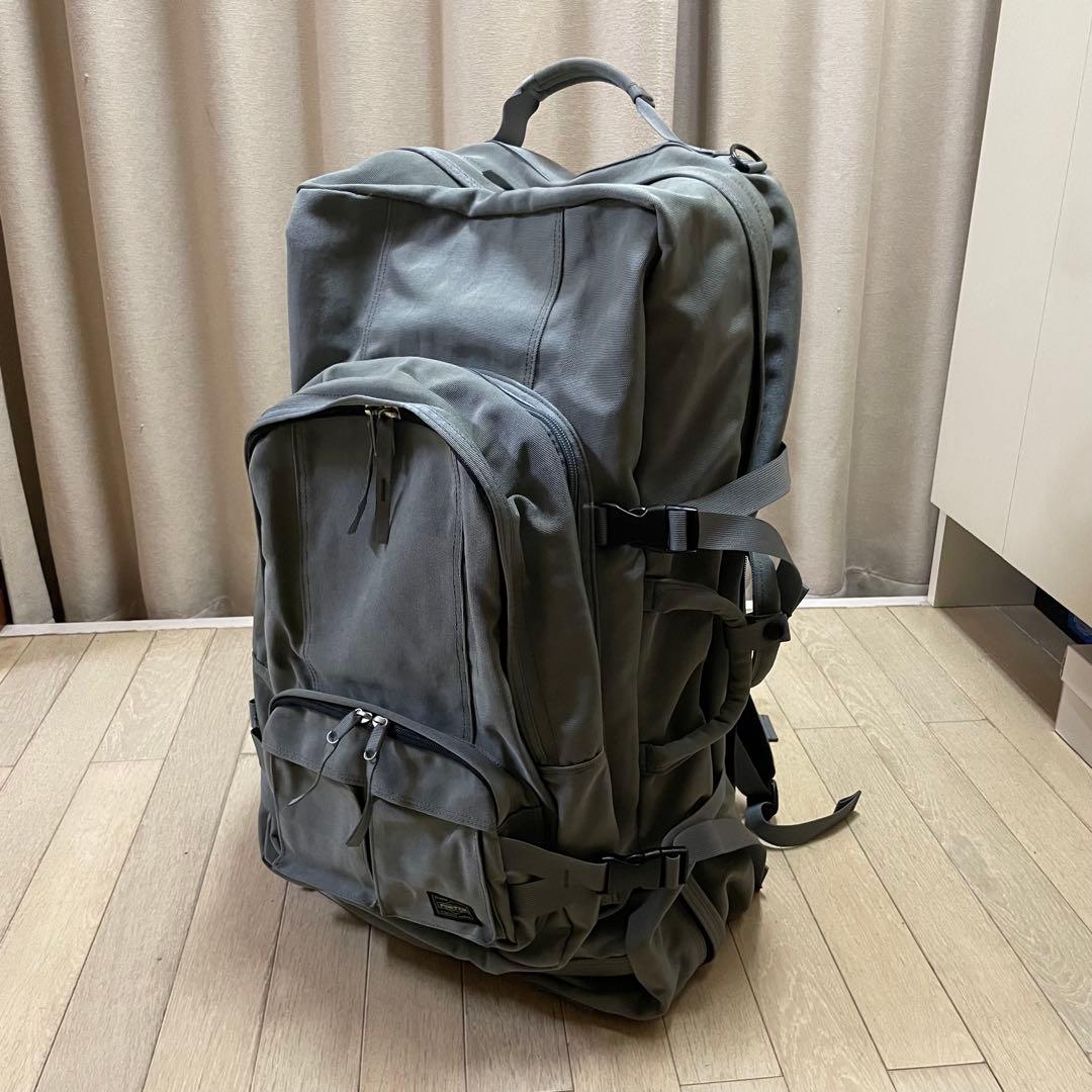 ポーター　トリップ　3WAY リュック　ボストンバッグ　グレー