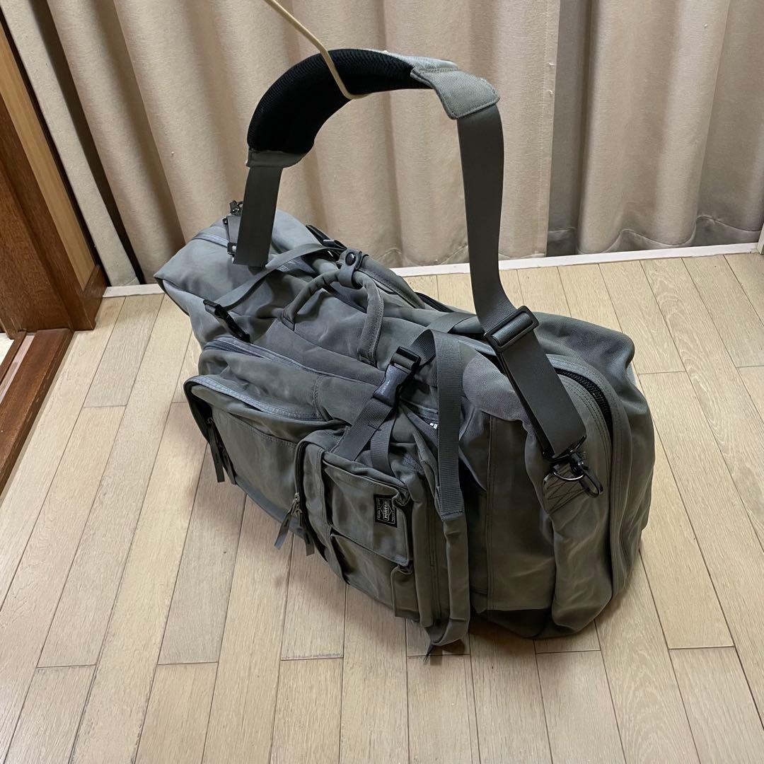 ポーター　トリップ　3WAY リュック　ボストンバッグ　グレー