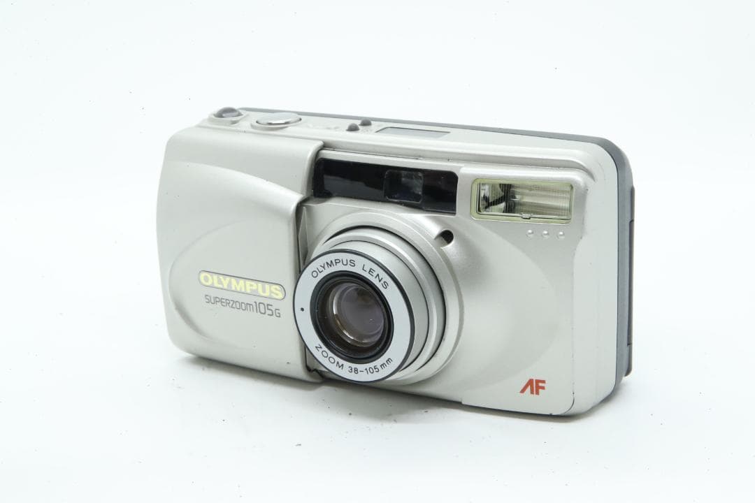 【N2262】 OLYMPUS SUPERZOOM 105G シルバー