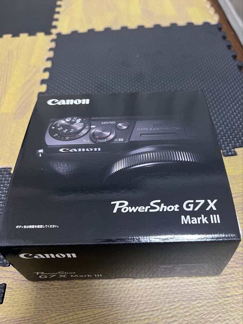 【新品・未開封】キヤノン　POWERSHOT G7 X Mark III