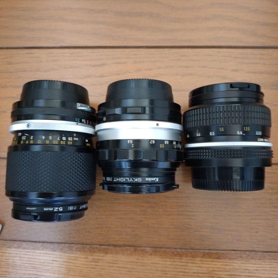 D*社様 【希少】ニコン nikomat フィルムカメラ 一眼レフ レンズ付き