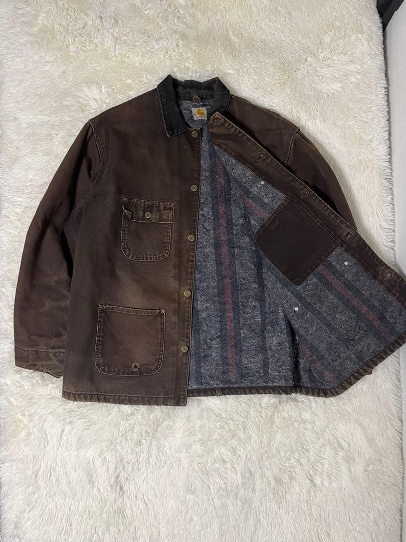 Carhartt ミシガンチョアコート DKB グッドフェード