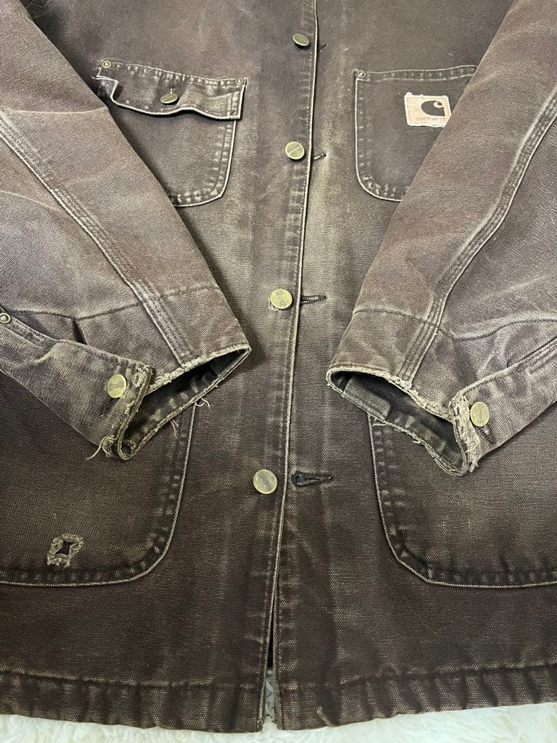 Carhartt ミシガンチョアコート DKB グッドフェード