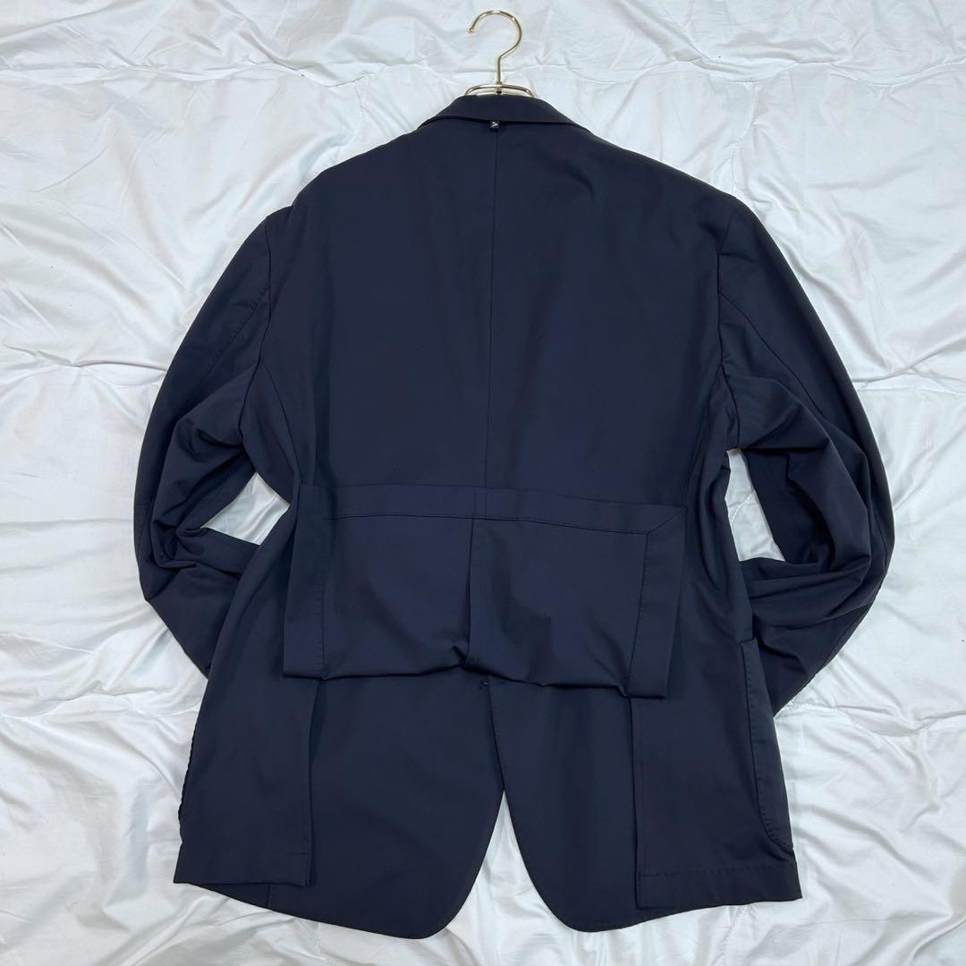 美品 HUGO BOSS ヒューゴボス ストレッチ テーラードジャケット 52