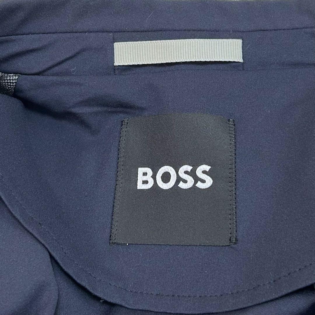 美品 HUGO BOSS ヒューゴボス ストレッチ テーラードジャケット 52