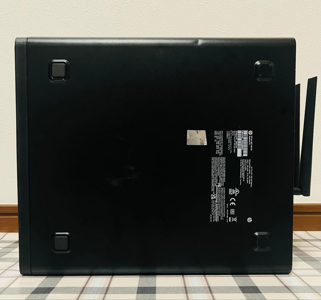 HP PRO 400 G9 デスクトップパソコンOffice/SSD256/16