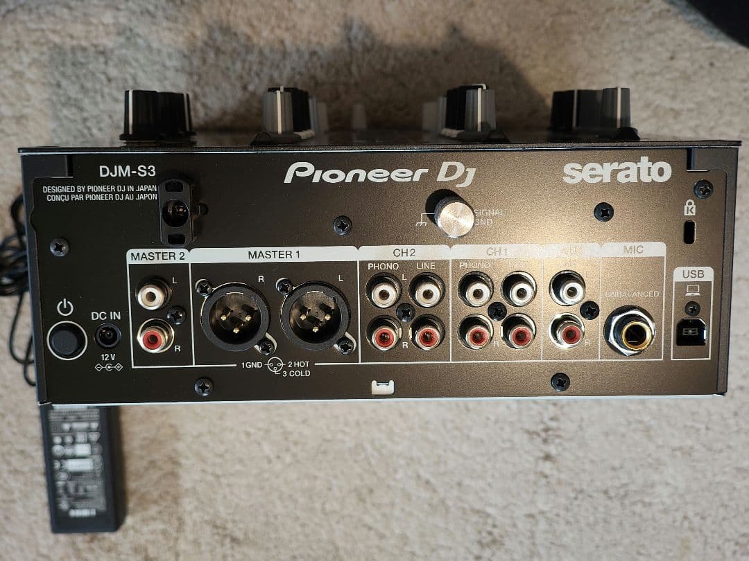 Pioneer DJミキサー DJM-S3 serato PCDJ対応