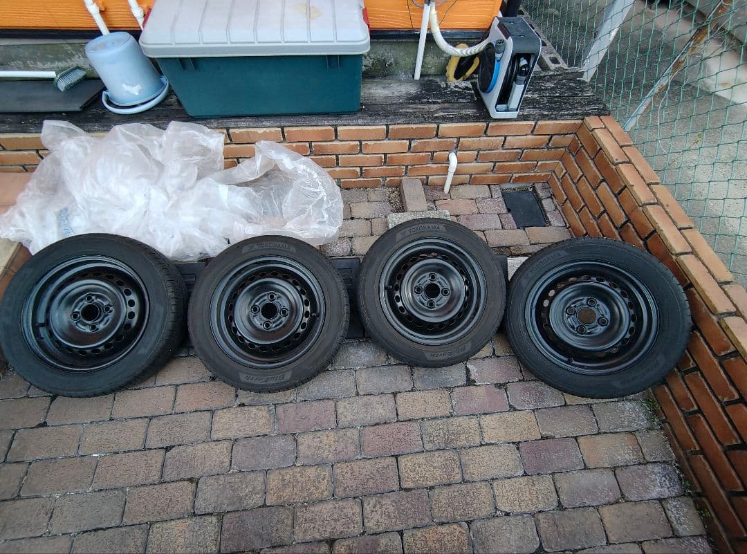 N-BOX　純正ホイール　サマータイヤ　４本セット