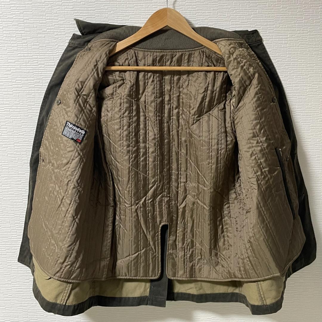 希少 A.A.R ヨウジヤマモト 中綿 ミリタリージャケット L 茶 アーカイブ