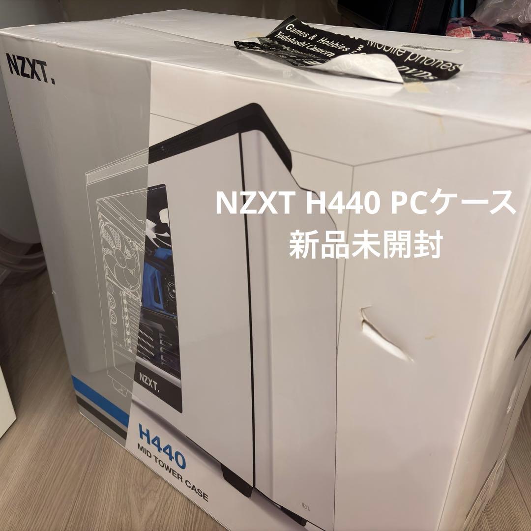 ミドルタワー PCケース NZXT H440 ホワイト