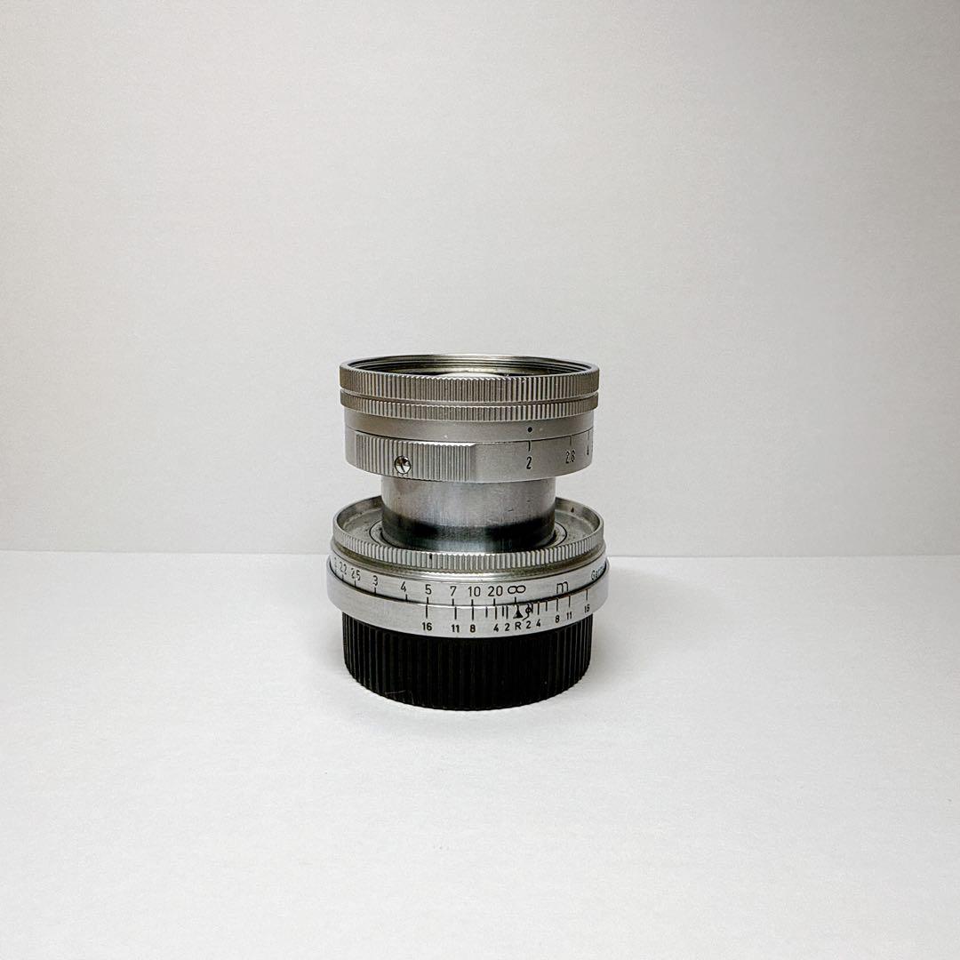 【美品】ライカ　ズミクロンL 50/2 沈胴　Leica