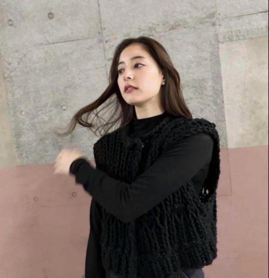 《TODAYFUL》Chunky Hand Knitvest ニットベスト