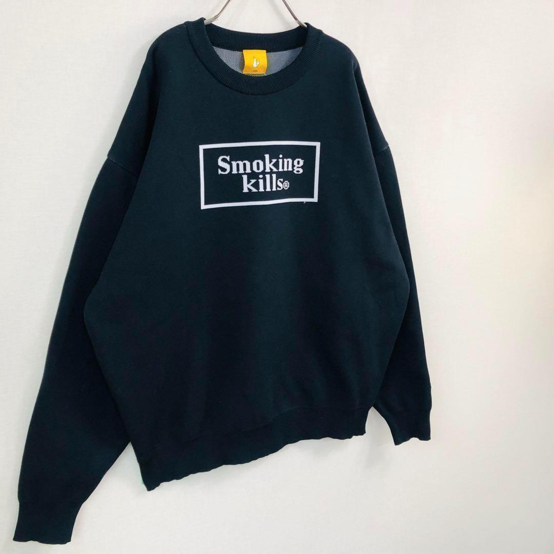 【大人気】エフアールツー スウェット サイズL　Smoking kills