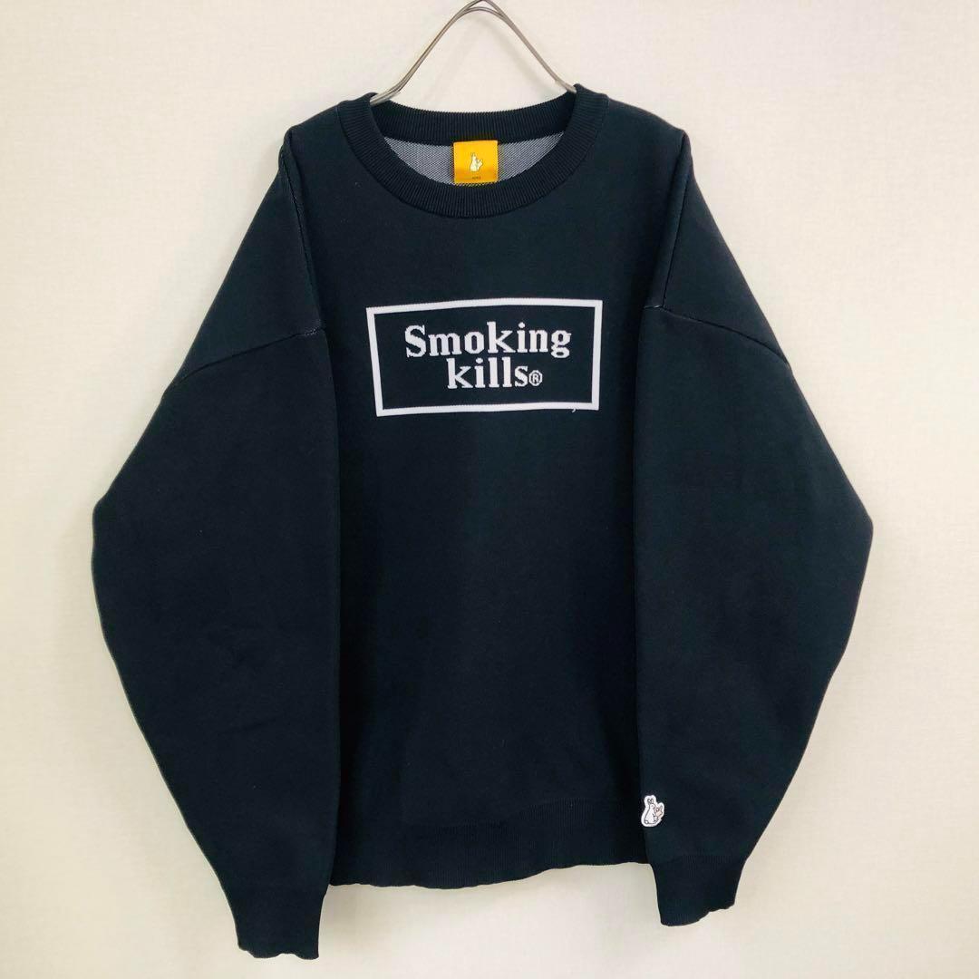【大人気】エフアールツー スウェット サイズL　Smoking kills
