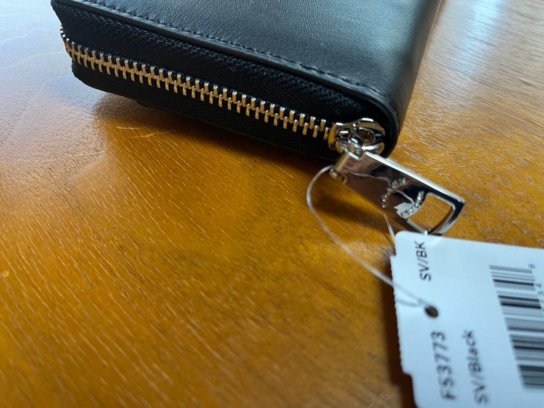 【新品未使用】コーチ スヌーピー 長財布 COACH ブラック F53773