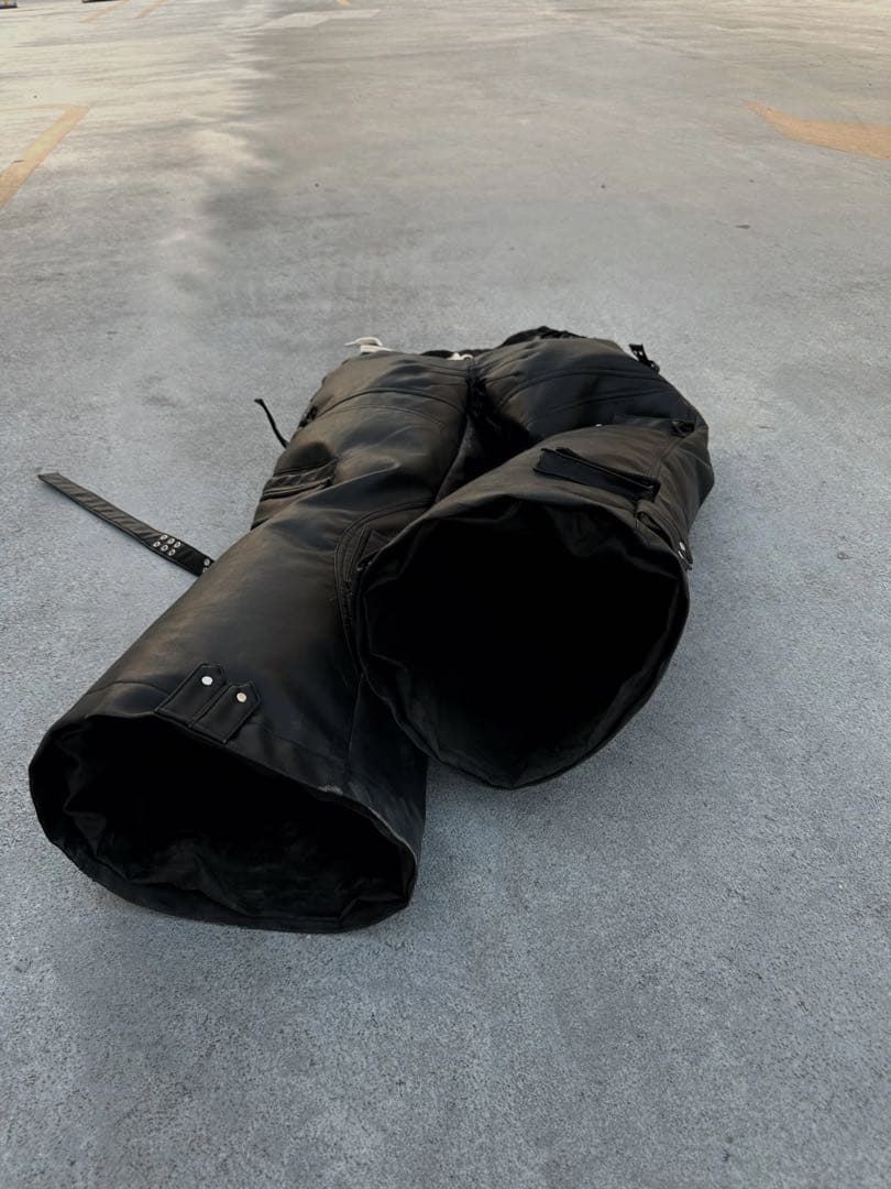 cozyworldwide レザーパンツ y2k パンク