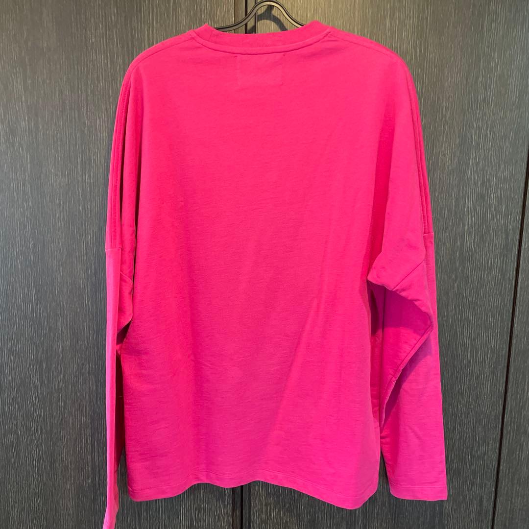 Raf Simons Fred Perry 長袖Tシャツ S ピンク