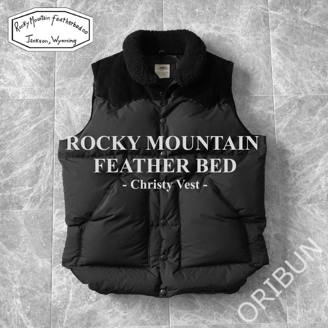 ROCKY MOUNTAIN Christy Vest 別注ムートンダウンベスト