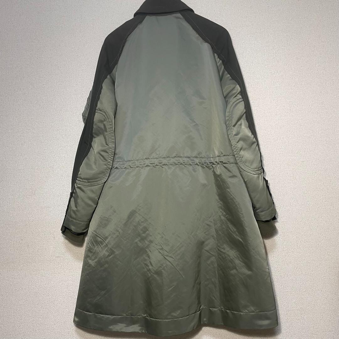 sacai サカイ　MA1ドッキング　ミリタリー　コート