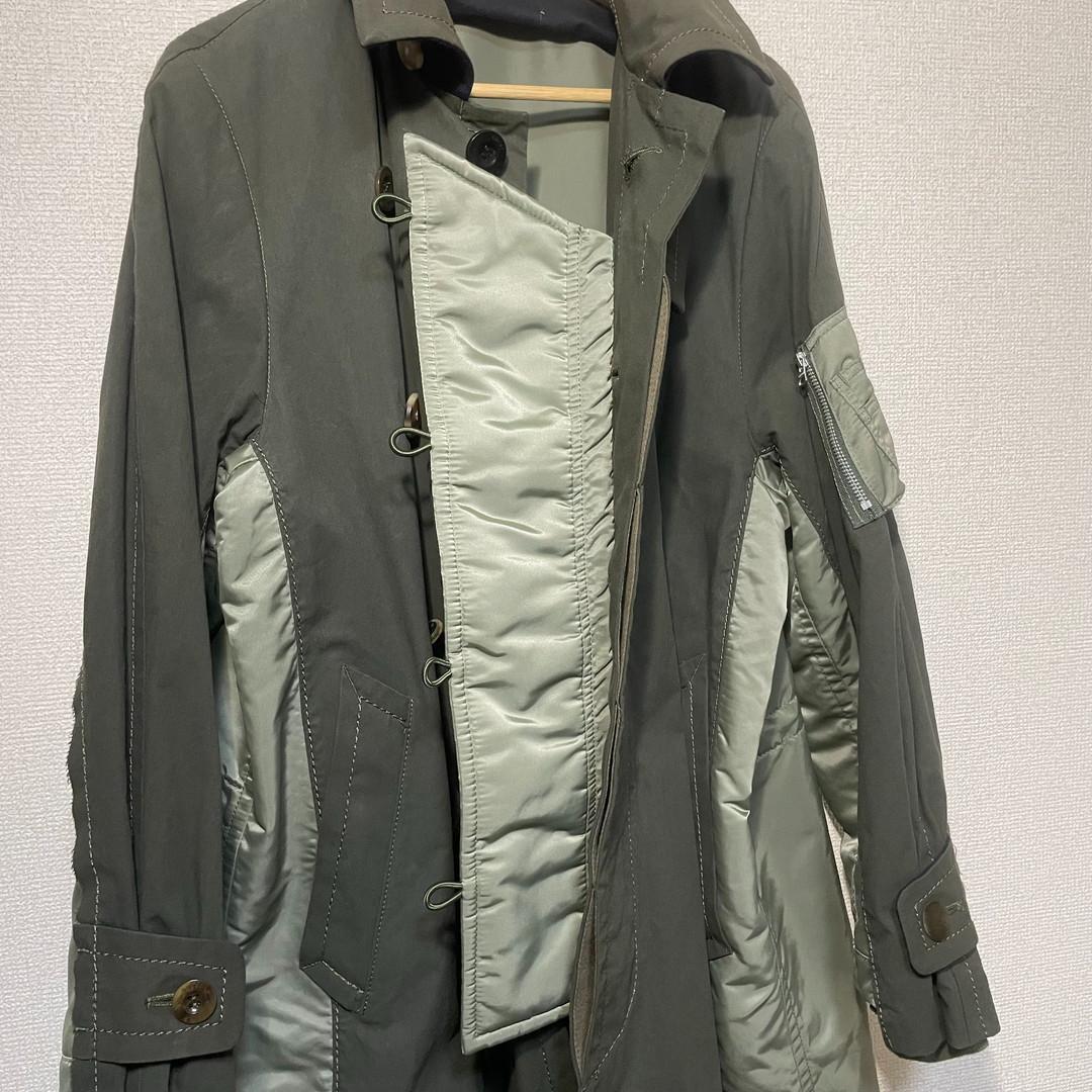 sacai サカイ　MA1ドッキング　ミリタリー　コート