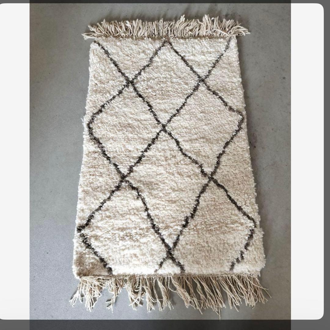 Riad  新品/グレージュダイヤ柄ベニワレン